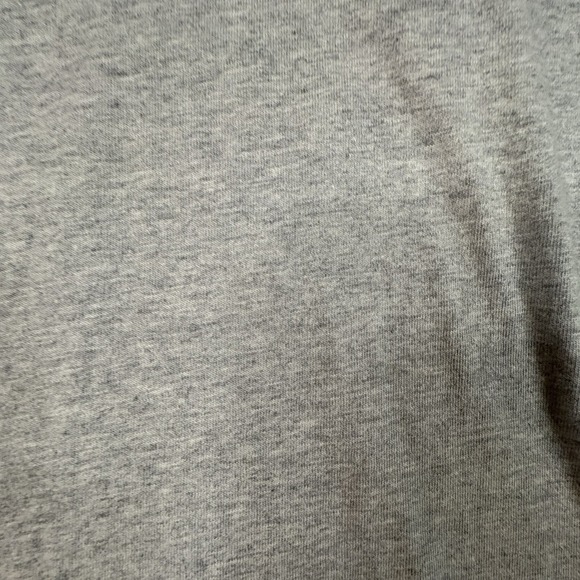Lands' End Super-T Unisex L Mock Neck Gray LS Shirt SEE DESCRIPTION - Picture 7 of 15